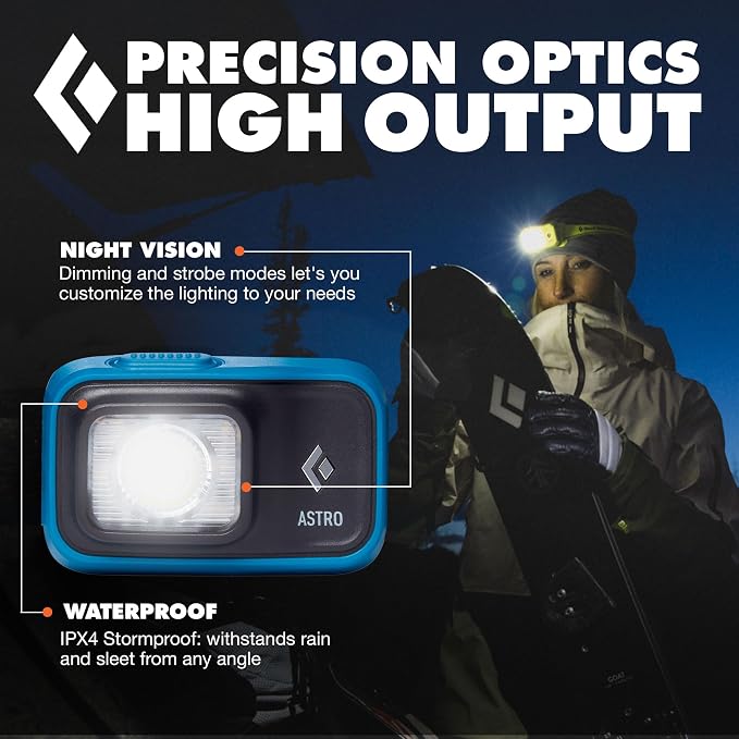 BLACK DIAMOND Astro 300 Headlamp | 300 Lumens Brightness | 3X AAA Battery - Image 4