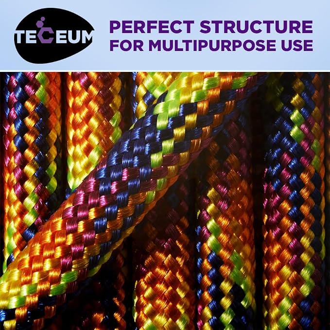 TECEUM Reflective Paracord Rope 1000 – 1000ft/200ft/100ft/50ft – 40+ Colors – - Image 8