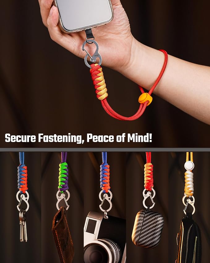 KeyUnity KC01 Braided Paracord Carabiner - Image 2