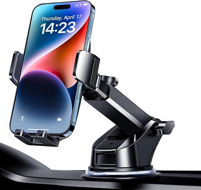 Qifutan Universal Car Phone Holder Automobile Cell Phone Holder Car Mount by Qifutan