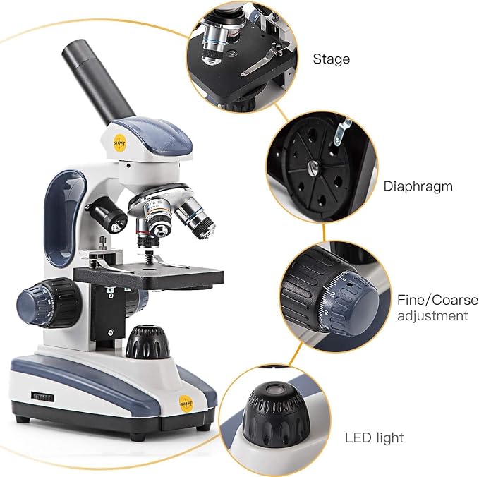 SWIFT Compound Monocular Microscope SW200DL - Image 9