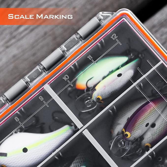 KastKing HyperSeal Waterproof Tackle Box, Waterproof 3600 and 3700 Tackle Trays - Image 3
