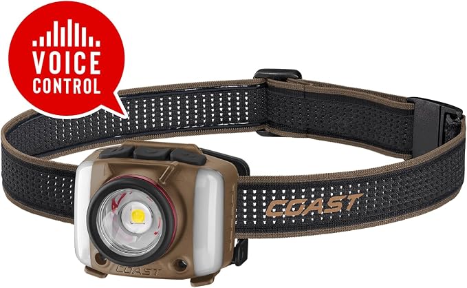 Coast FL97R Voice-Controlled 1200 Lumen Rechargeable LED Headlamp - Image 2