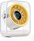 DIGIX Portable Desk Fan for Bedroom, Rechargeable Small Table Fan by CoolBreezeStylishEase