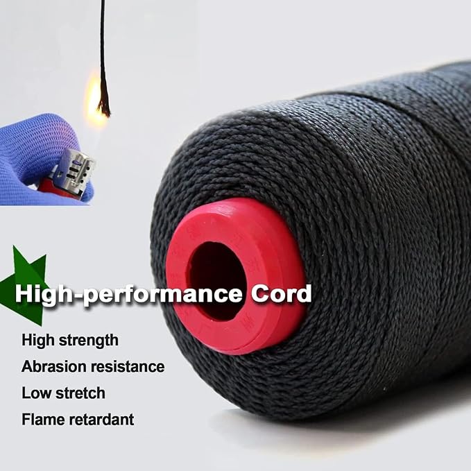 9KM DWLIFE Kevlar Cord– High Tensile Strength Kevlar Thread, 50–1500lb - Image 5