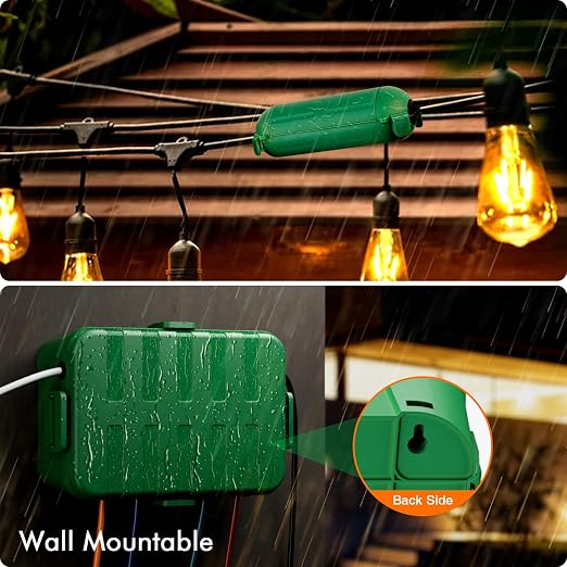 RESTMO 5-Piece Outdoor Waterproof Electrical Box Set – 12.5" x 8.5" x 5" Large - Image 5