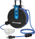 DEWENWILS 30FT Retractable Extension Cord Reel, Ceiling/Wall Mount 16/3 SJTW by DEWENWILS
