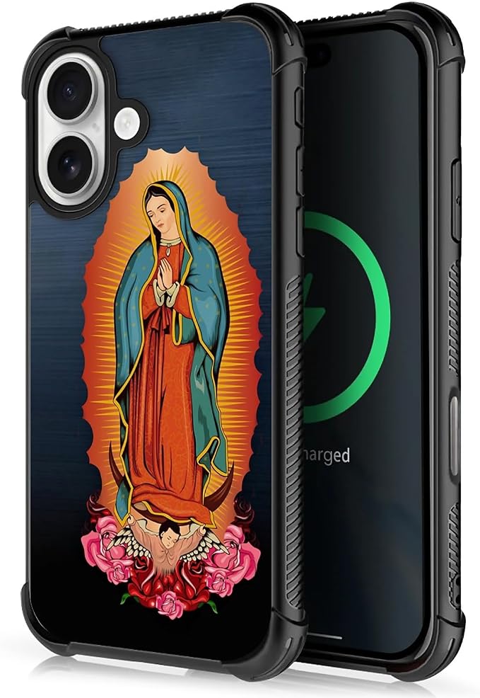 for iPhone 17 Case, for MagSafe Graphic Design for Girl Boy Soft Silicone Hard by FKBRCL4U