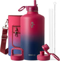 Coolflask 128 oz Gallon Water Bottle Insulated by Coolflask