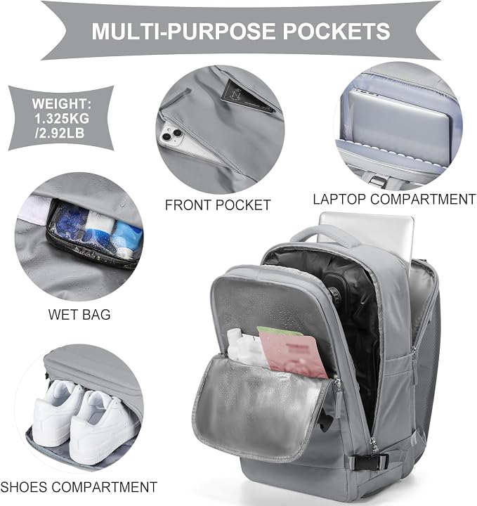 coowoz Vacuum Backpack Travel - Image 7