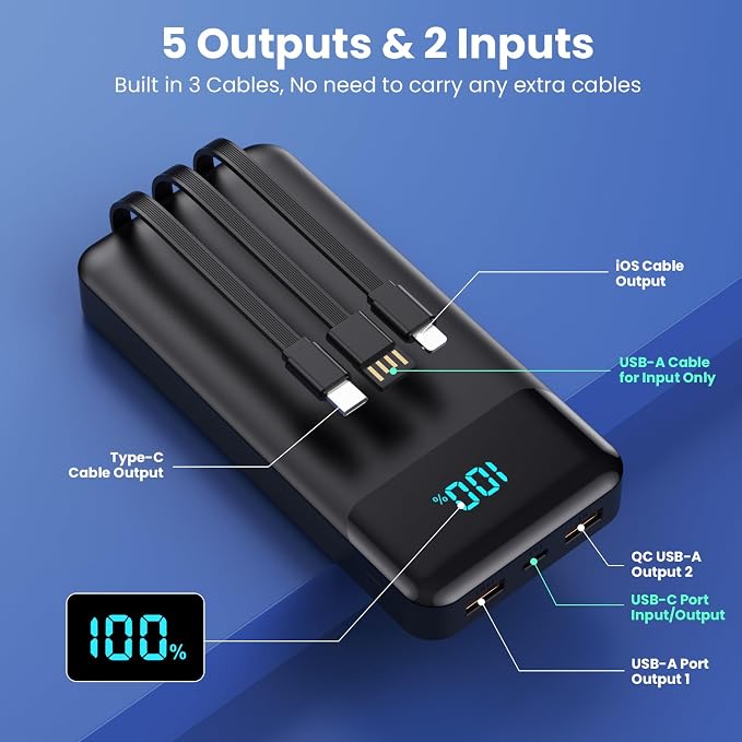 Portable Charger Power Bank 40800mAh - Image 2