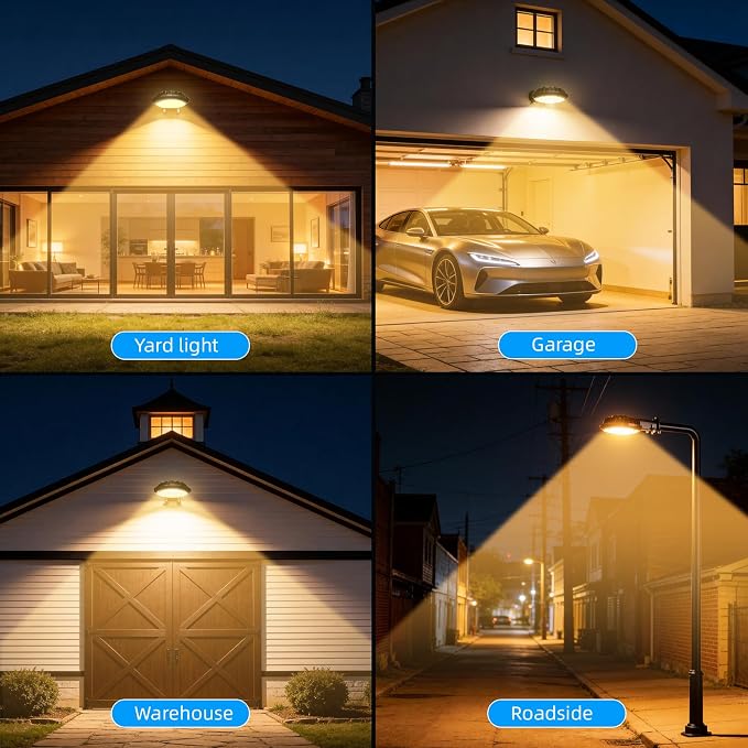 Karjoefar LED Barn Light, Dusk to Dawn Outdoor Lighting - Image 7