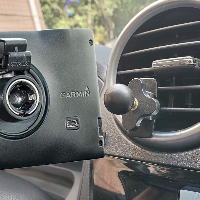 for Garmin Air Vent Mount Holder - 17mm Ball Phone/GPS Vent Mount Base - Image 5