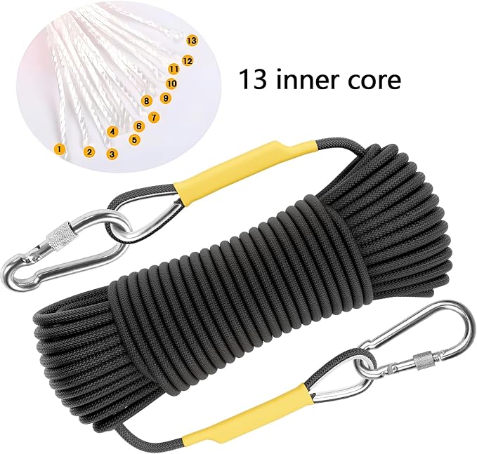 X XBEN Outdoor Climbing Rope 10M 20M 30M 50M 70M 152M 352M Static Rock Climbing - Image 2