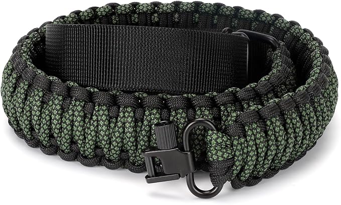 Double Braide 550LB Shotgun Sling 2 Point Paracord Rifle Sling, Non-Slip by FlipfitHoslimar