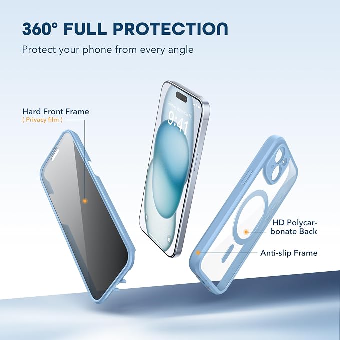 TIESZEN for iPhone 15 Plus Case, Compatible - Image 9