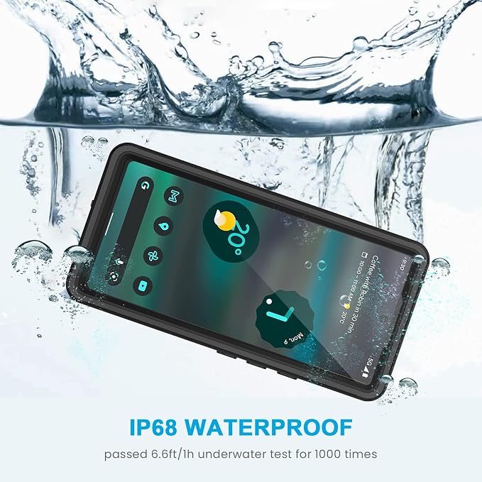 Lanhiem for Google Pixel 6a Case, IP68 Waterproof Dustproof - Image 4