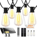 Bdrofn 200FT Solar String Lights Outdoor Waterproof, Solar Patio Lights by Bdrofn