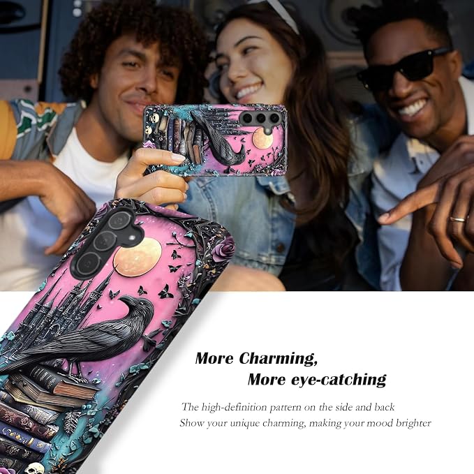 Compatible for Samsung Galaxy A57 5G Case, Dual Layer Heavy Duty 2 in 1 - Image 4