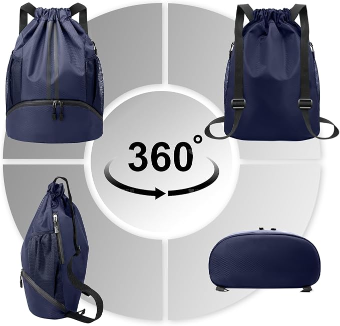 Hoedia Sports Drawstring Backpack - Image 9