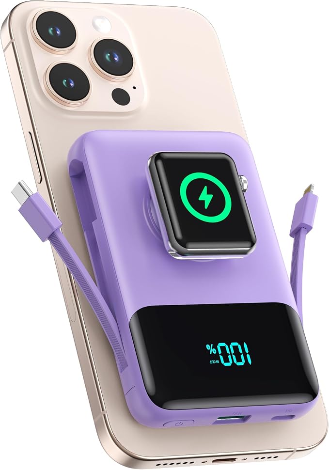 Magnetic Portable Charger for iPhone by LanLuk