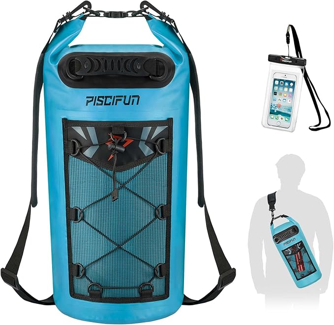 Piscifun Dry Bag, Waterproof Floating Backpack 10L/20L/30L/40L by Piscifun