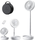 Gaiatop Portable Pedestal Fan 16000mAh Battery, Foldable Oscillating Standing by GAIATOP