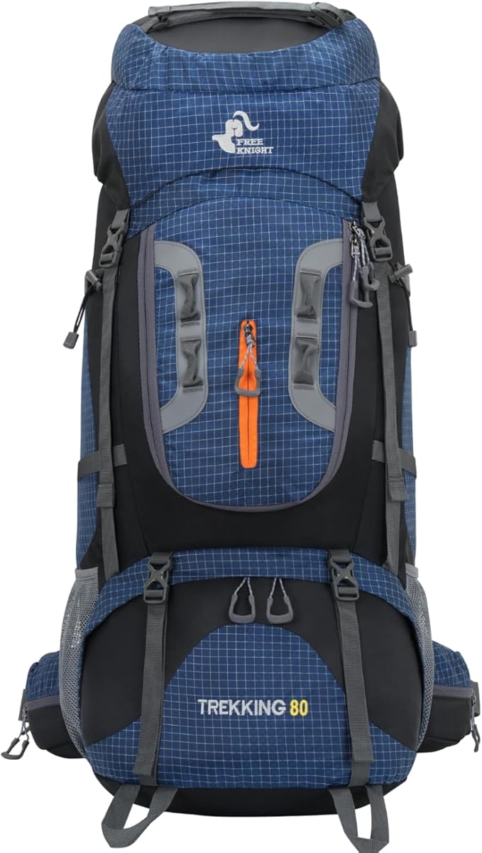 Bseash 80L Waterproof Hiking Camping Backpack - Image 8