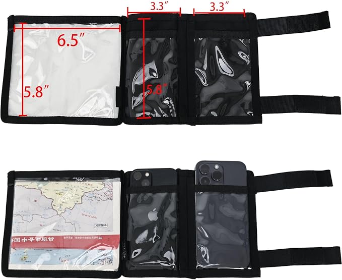 Tactical Arm Sleeve Map Pouch Case Documets Holder Wrist Case Wrist Map Holder - Image 4