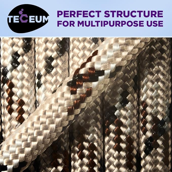TECEUM Reflective Paracord Rope 1000 – 1000ft/200ft/100ft/50ft – 40+ Colors – - Image 8