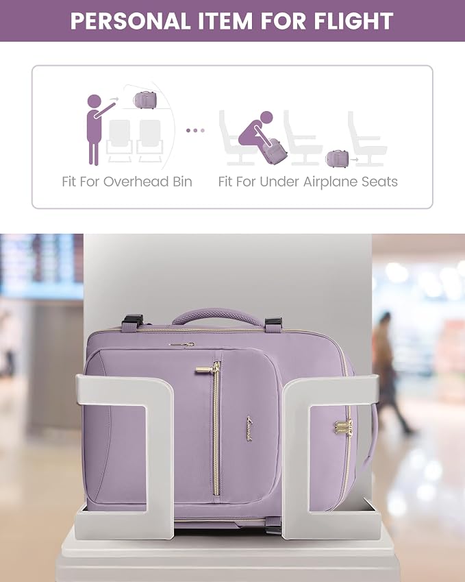 LOVEVOOK Travel Backpack for Women & Men 40L, Airline Approved Carry On - Image 4