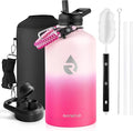 RAYMYLO One Gallon Water Bottle Insulated, Triple Walled Vacuum Stainless Steel by RAYMYLO