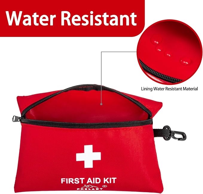 152 Piece Small First Aid Kit, Travel Size First Aid Kit TSA Approved, Mini - Image 7