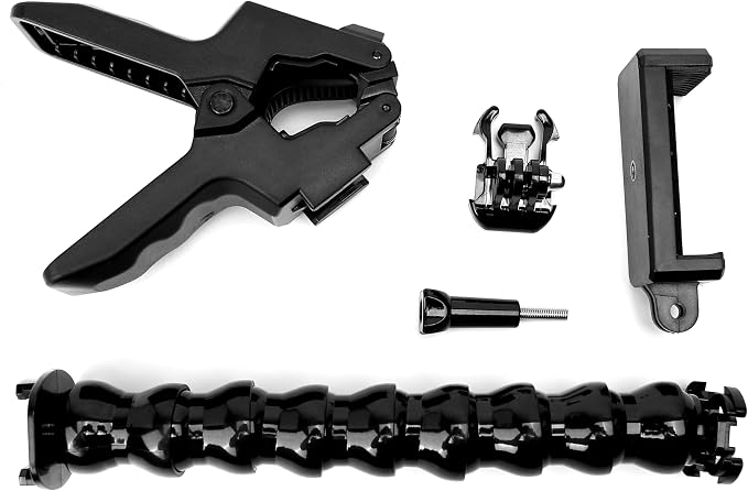 Gooseneck Phone Holder Flex Clamp Clip Mount - Image 8