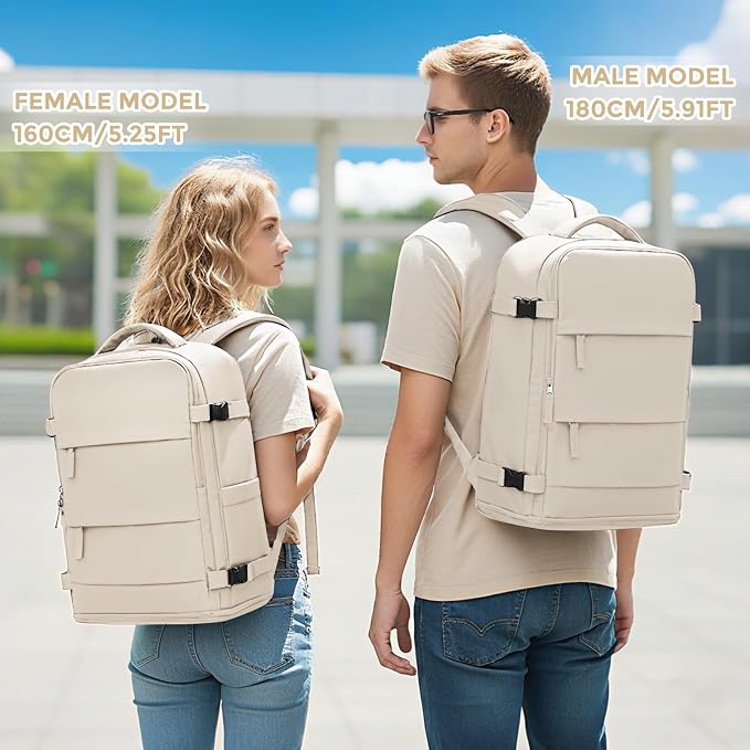 coowoz Travel Backpack For Women Men, Carry On Backpack, Hiking Backpacks - Image 3