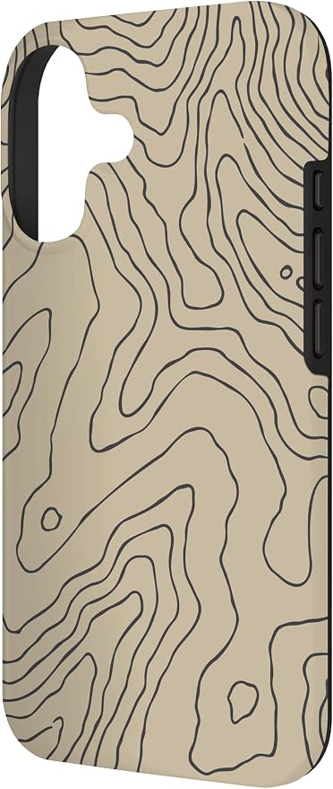 Coyote Country Guide Lines Topographical Contour Map Case - Image 2