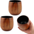Charred Wooden Bourbon Drinking Glass, Birthday Gifts by Equivira