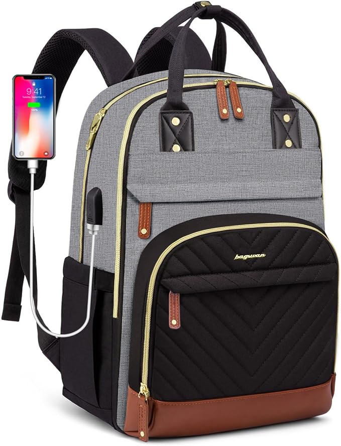 Laptop Backpack for Women Work Bag by BAGSWAN