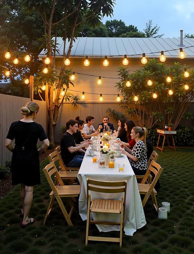Larkvue 75FT Solar String Lights Outdoor - Image 9