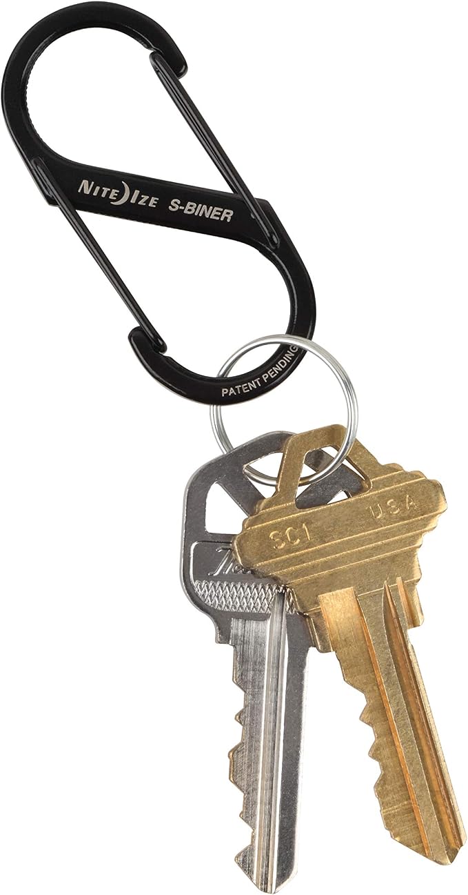 Nite IZE S-Biner Stainless Steel Dual Carabiner #2, Dual Gated Carabiner - Image 4