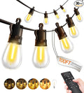 Outdoor String Lights Patio LED Light Outside - 30M 28+2 S14 LED by Unknown