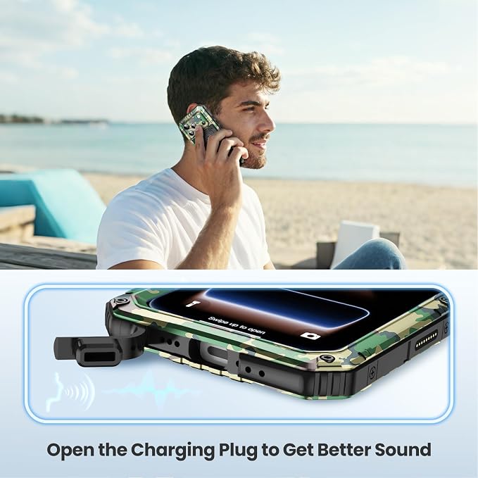 Mitywah Waterproof Case for iPhone 17 Pro Max, Rugged Metal Case - Image 7