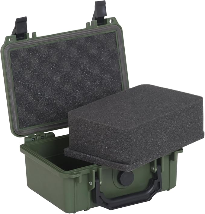 MEIJIA IP67 waterproof hard compact case, Customizable Fit Foam, 8.12”x6.56”x - Image 2