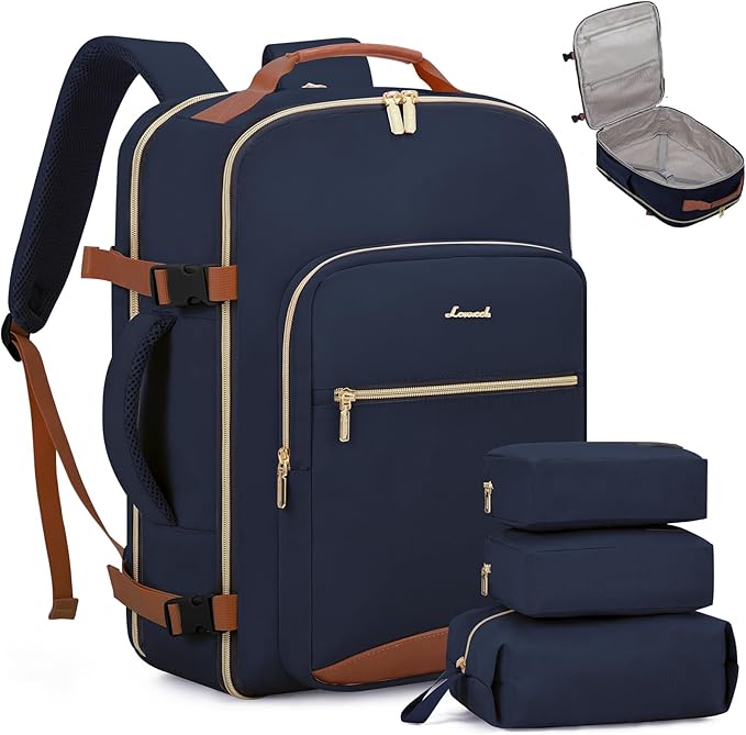 LOVEVOOK Travel Backpack for Women & Men 50L, Airline Approved Carry On by LOVEVOOK