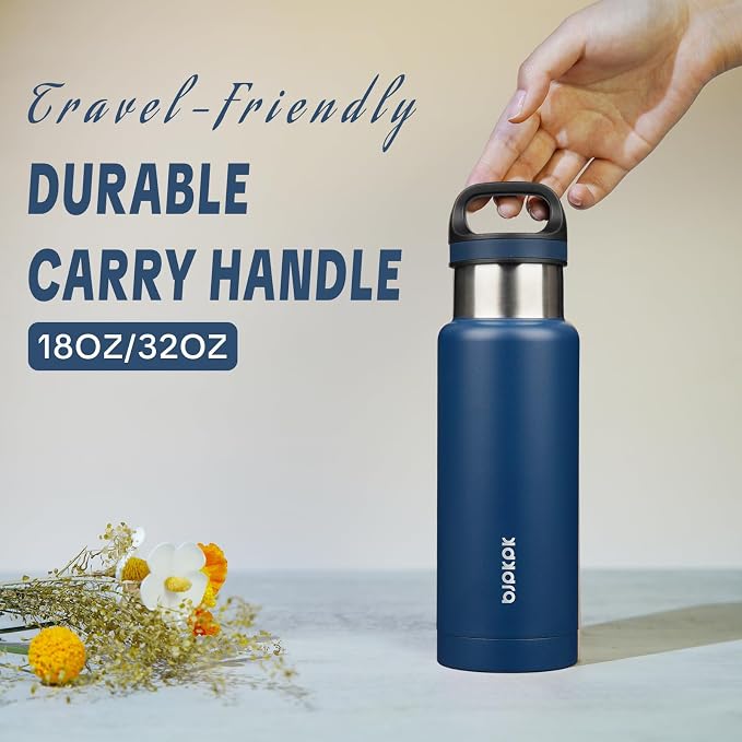 BJPKPK Insulated Water Bottle 18OZ Stainless Steel Water Bottle - Image 4