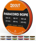 DDOUT 2mm Paracord 100lb, Thin Micro Paracord Rope, DIY Projects, Camping & by DDOUTOutdoor