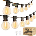 OHLUX Outdoor String Lights, 110FT Dimmable Patio Lights by OHLUX-YourIndoorOutdoorSpaceLightingPartner