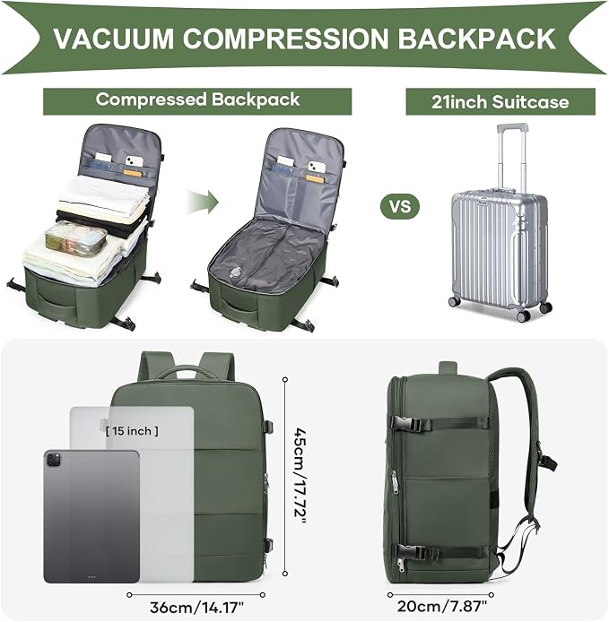 coowoz Vacuum Backpack Travel - Image 5