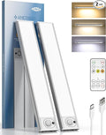 2Pack 12inch Under Cabinet Lighting, Rechargeable Motion Sensor Light Wireless by AMETHEUS