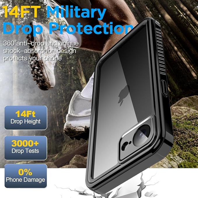 AICase for iPhone 16e Case/iPhone 17e Case Waterproof - Image 3